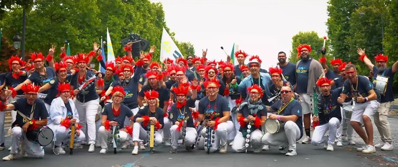 Cohésion d'équipe lors d'un teambuilding musical